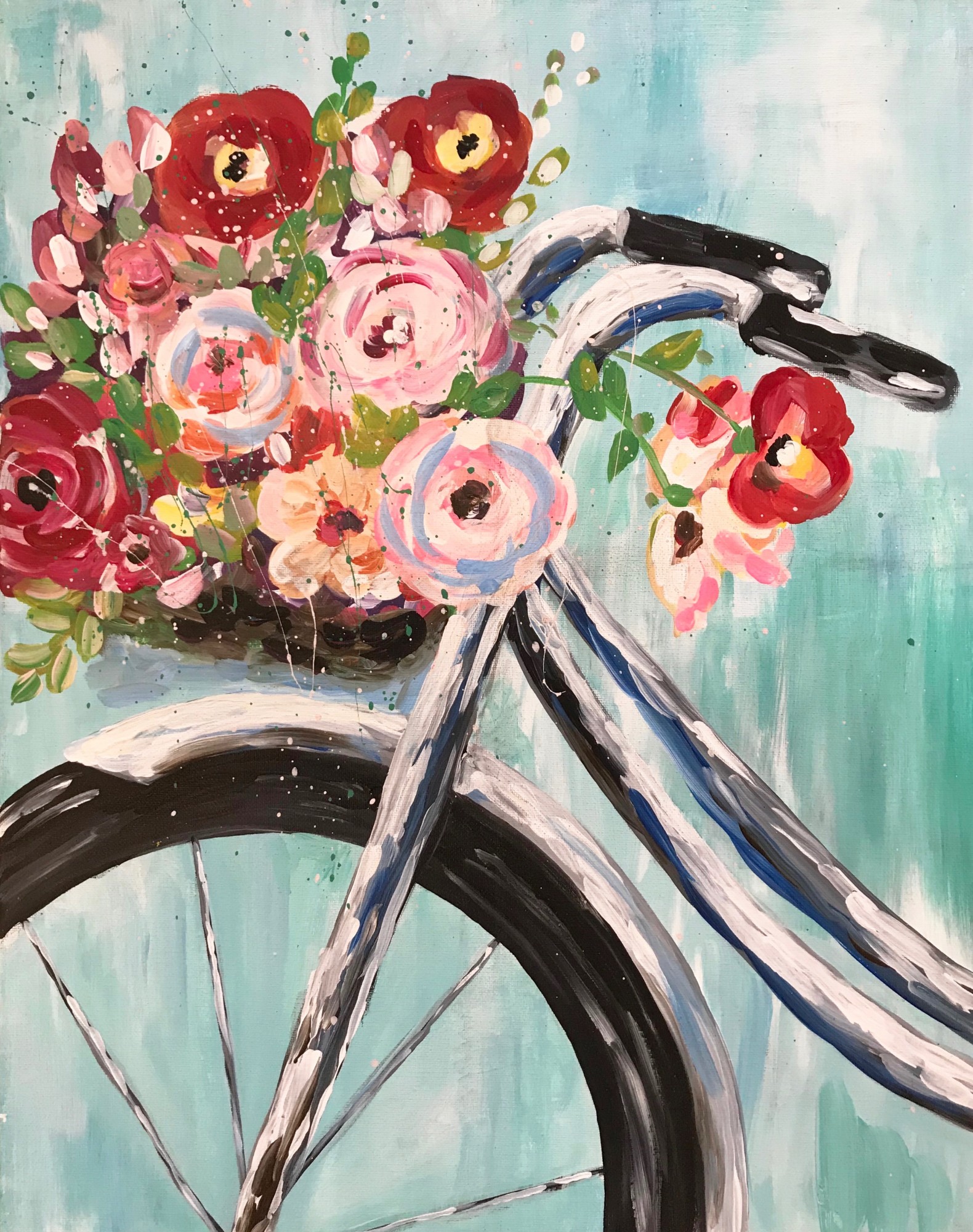 Memorial Weekend 11am SPECIAL $35! Bicycle Bouquet