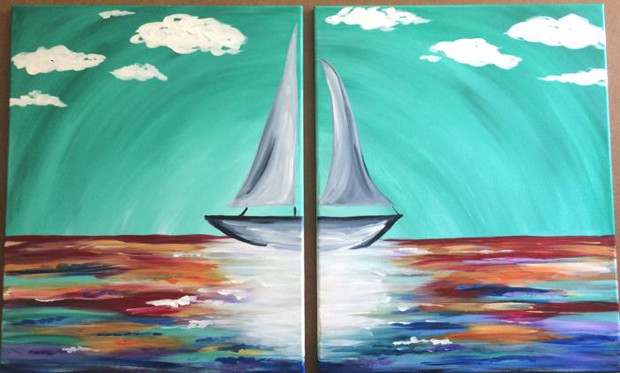 Sailboat - Date Night- Downtown Location