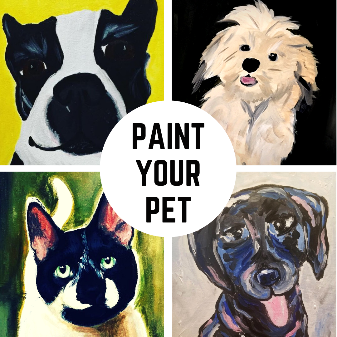 Paint Your Pet Workshop $50 - In Studio