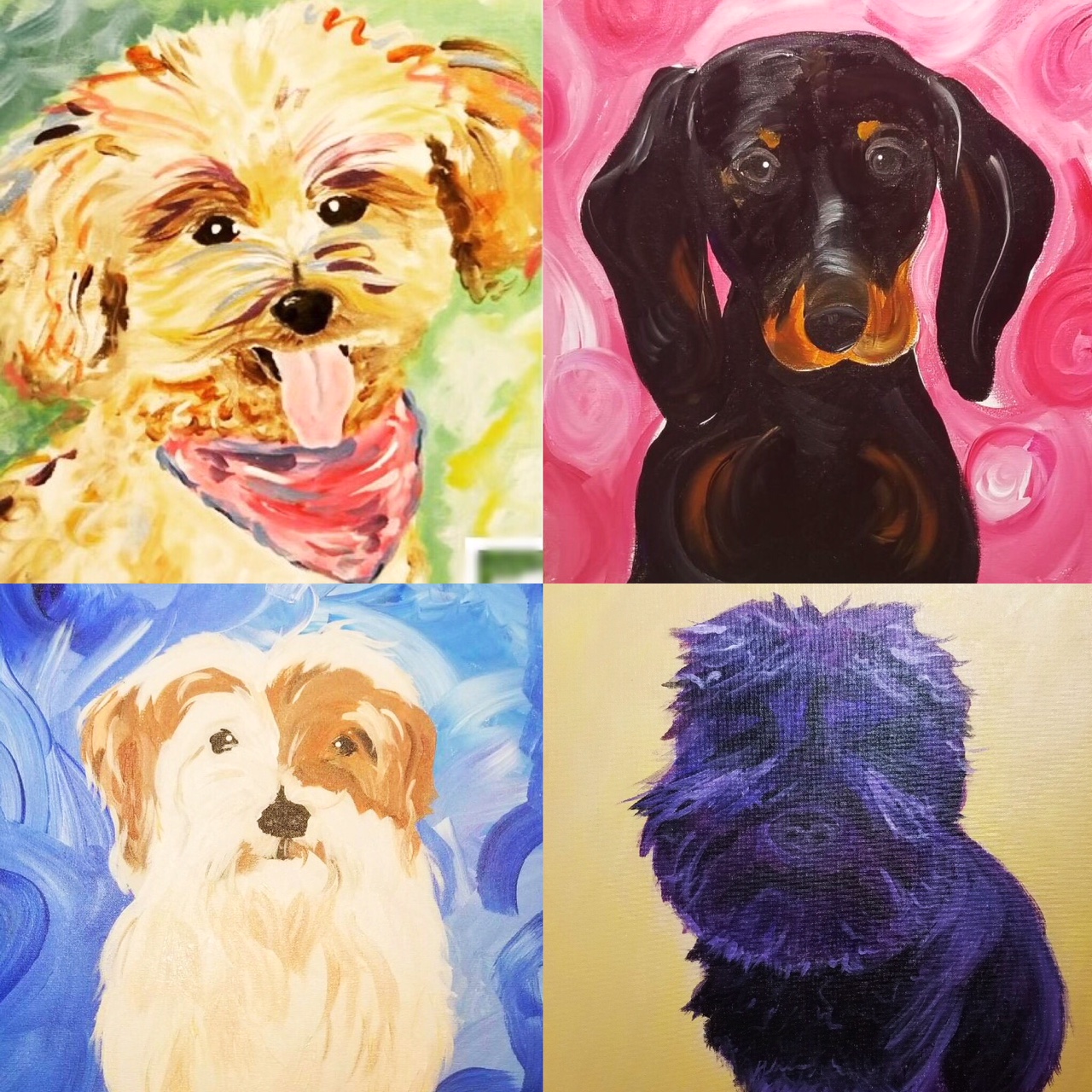 Paint Your Pet - Custom Pet Painting Workshop Downtown GR