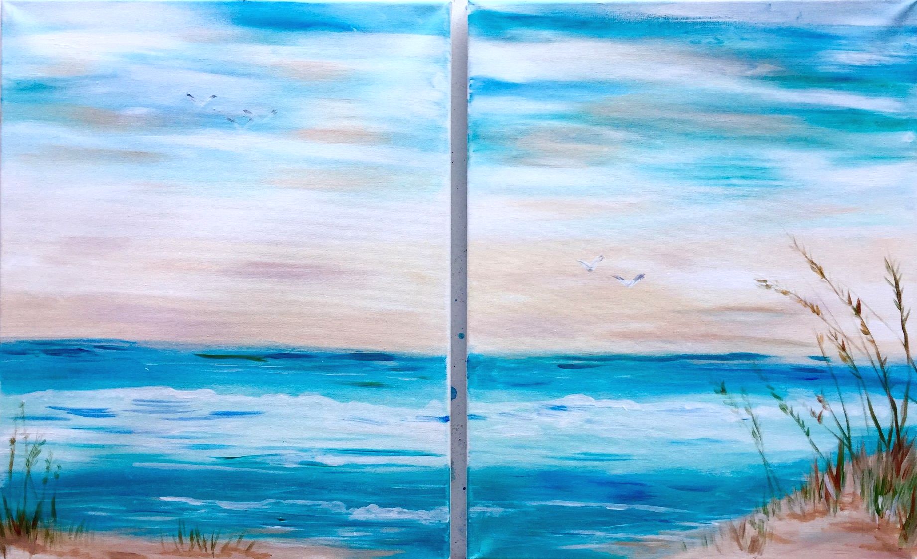 Beach Landscape DateNight $25! Downtown GR