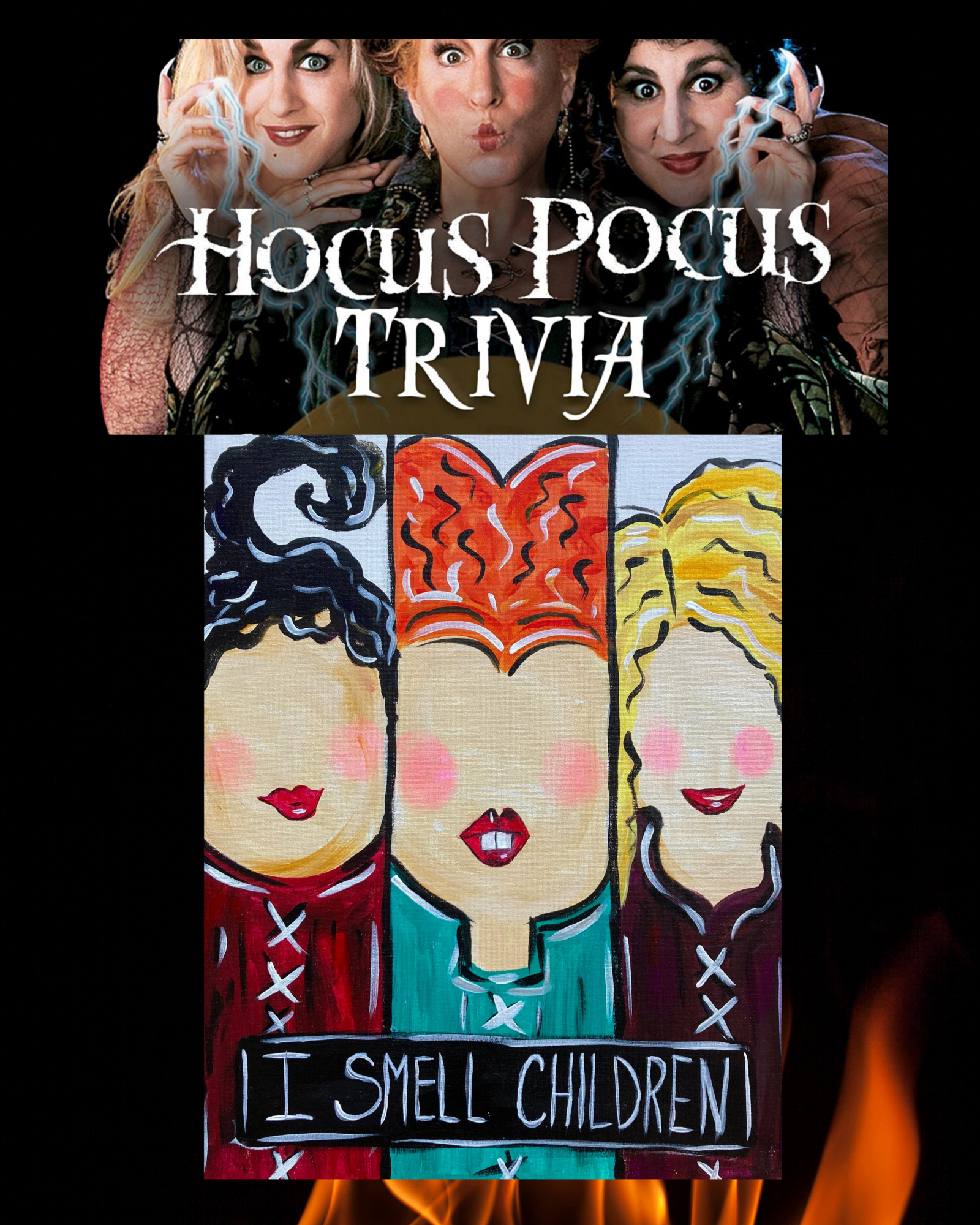 **SOLD OUT** Hocus Pocus Paint & Play TRIVIA NIGHT! - In Studio