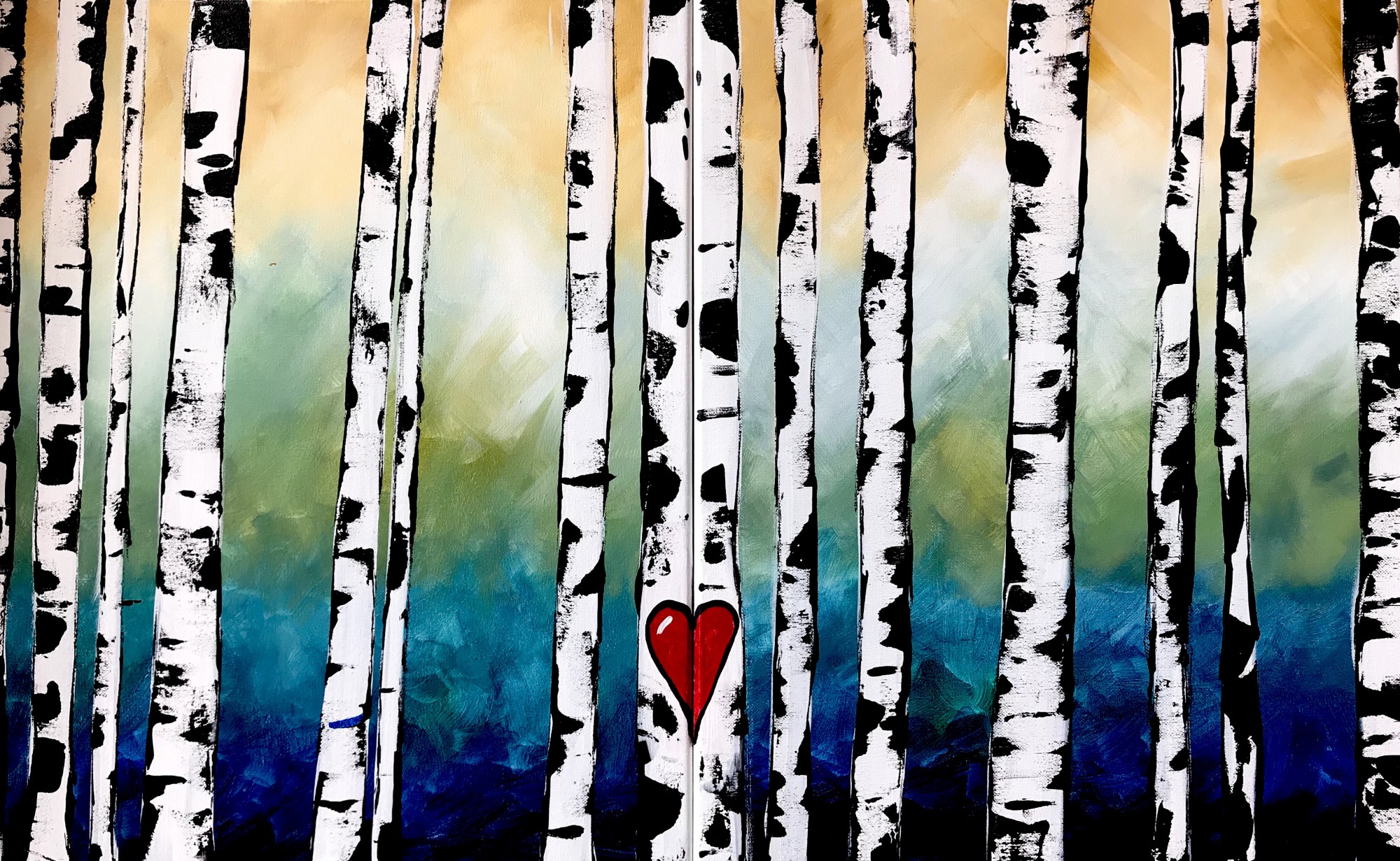 Fall Birch DateNight $25 - In Studio