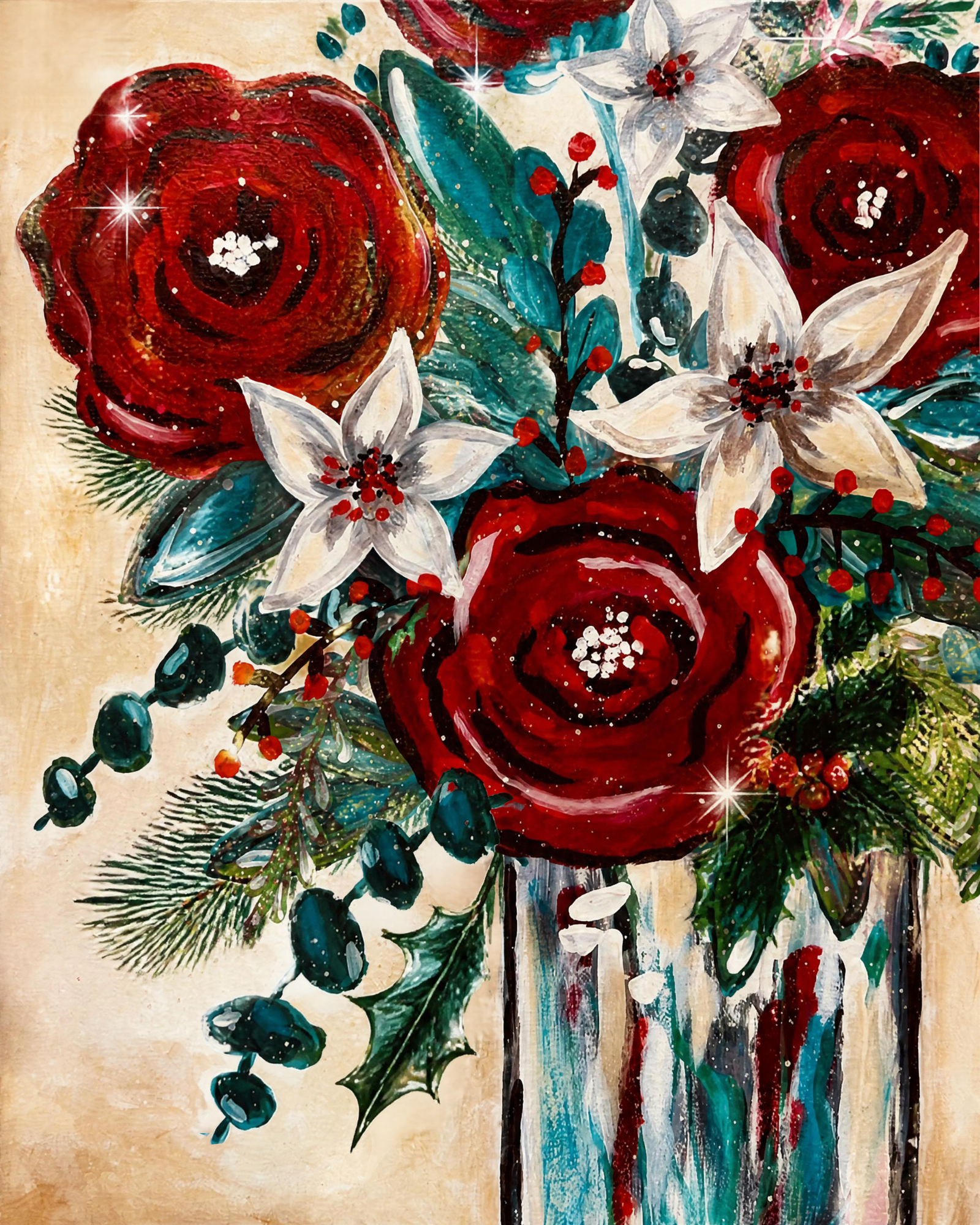 Holiday Floral Bouquet