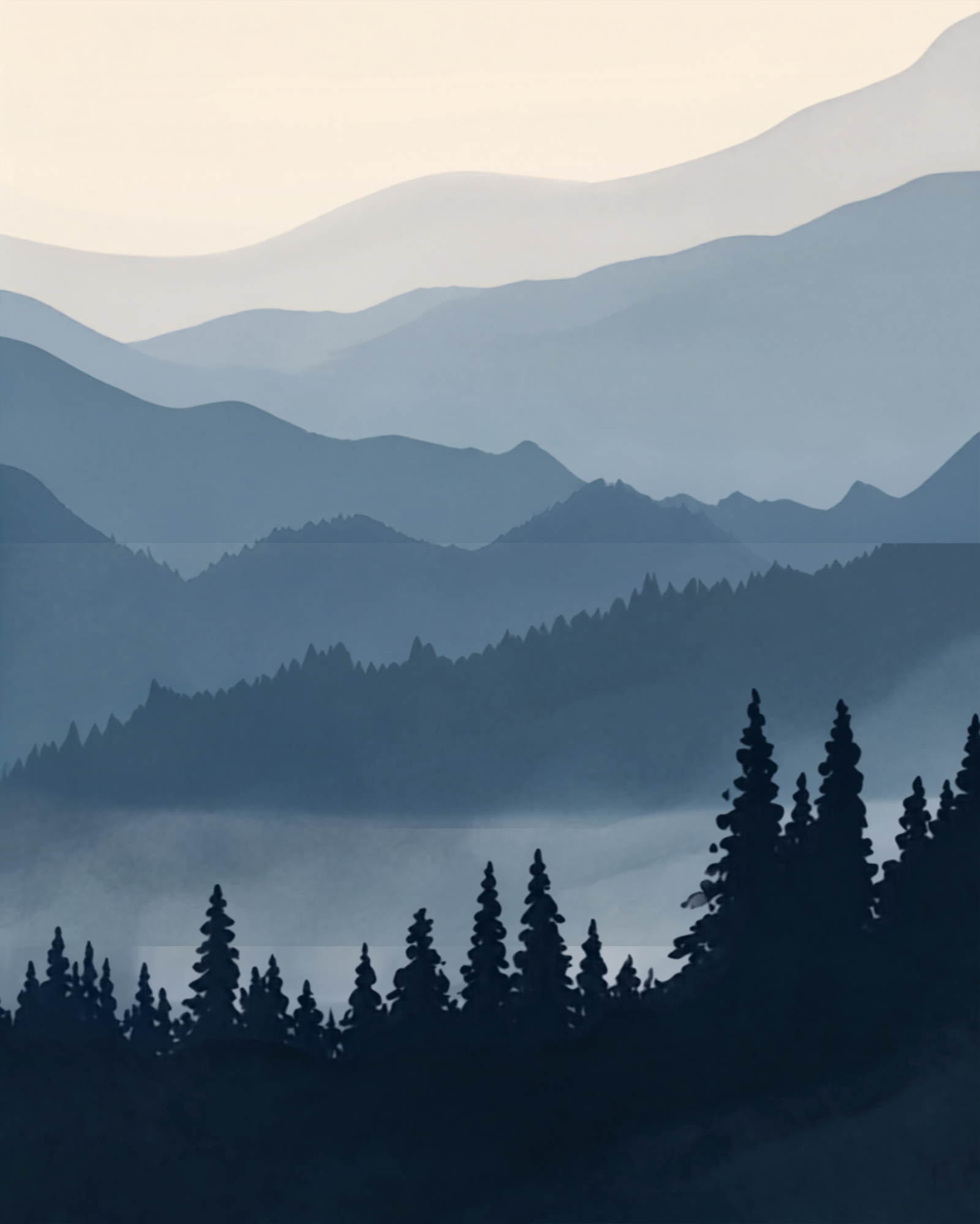 Foggy  Mountain