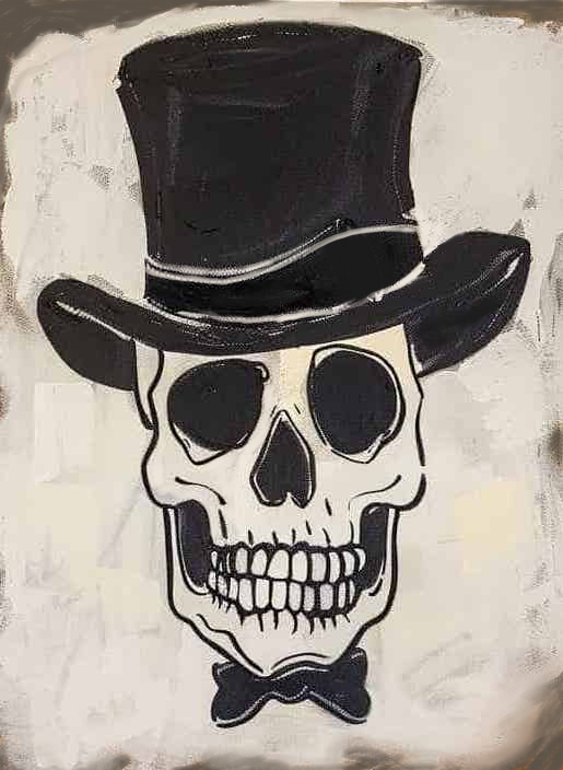 Grim & Proper (stencil included!)