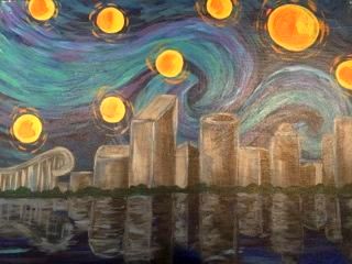 GR Starry Night - Downtown GR