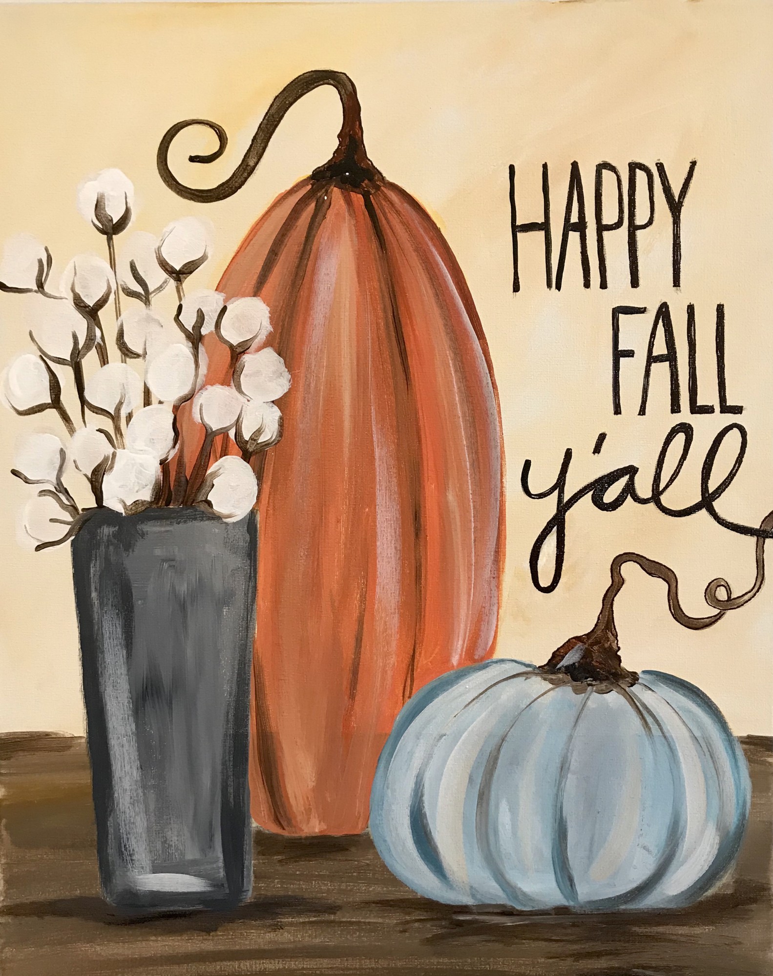 **SOLD OUT** Happy Fall Y'all! - In Studio