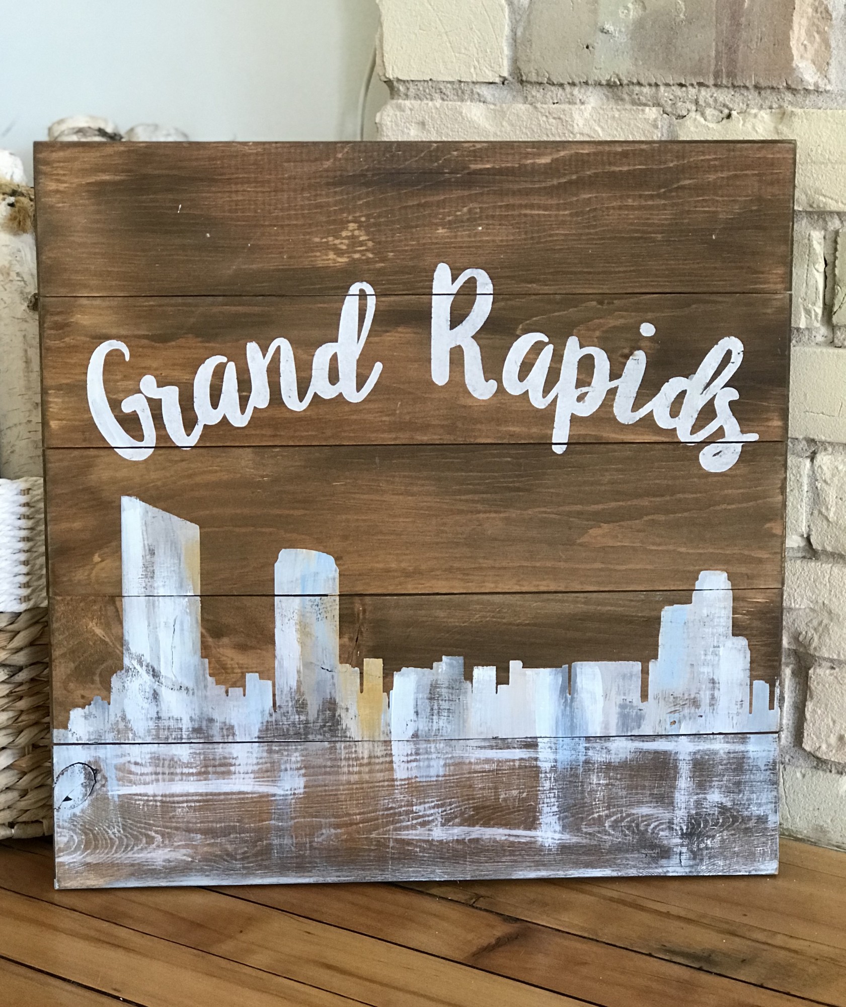 Choose Your City - Custom Wooden Sign Workshop! $60 In studio