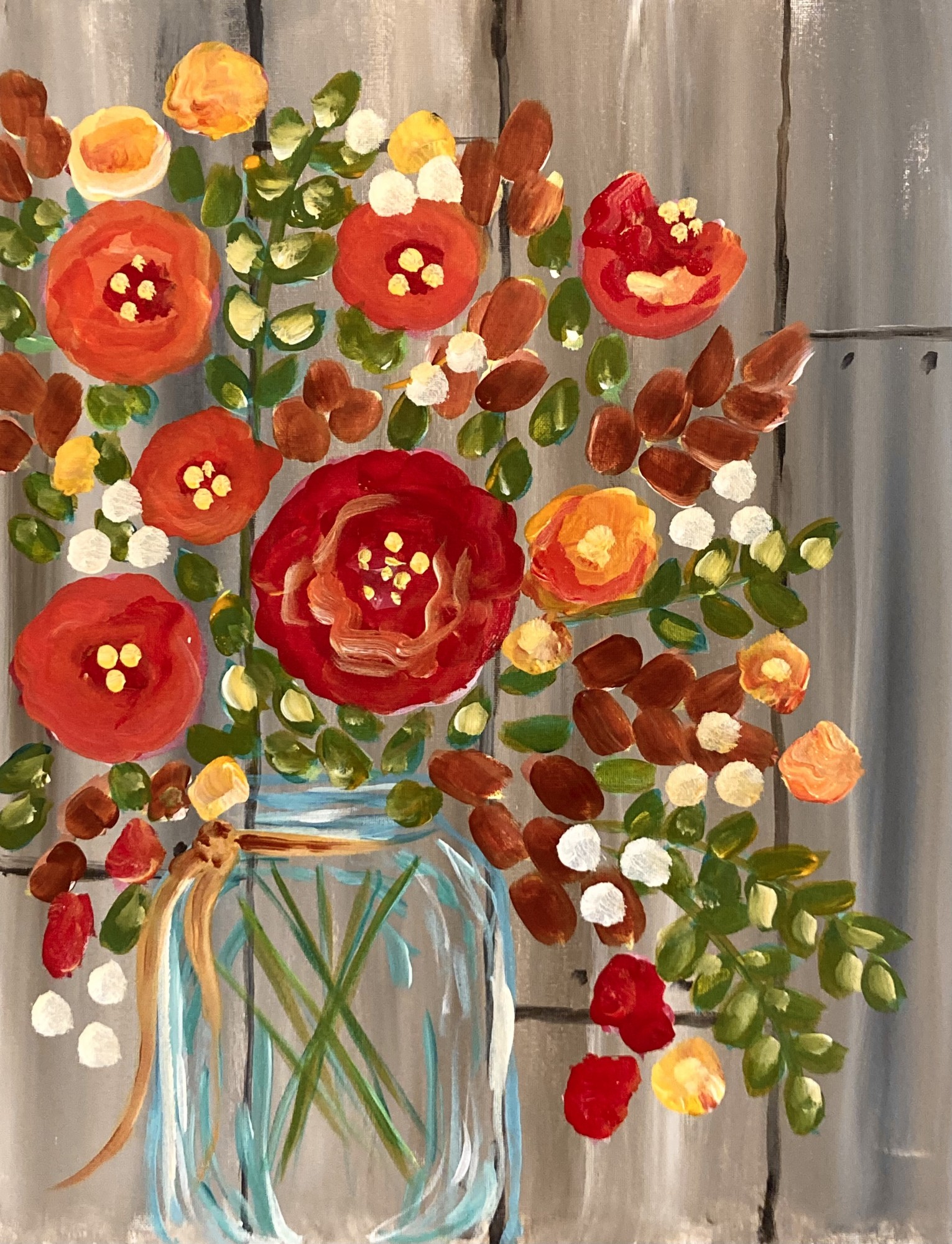 SOLD OUT!  Barnwood & Blooms!