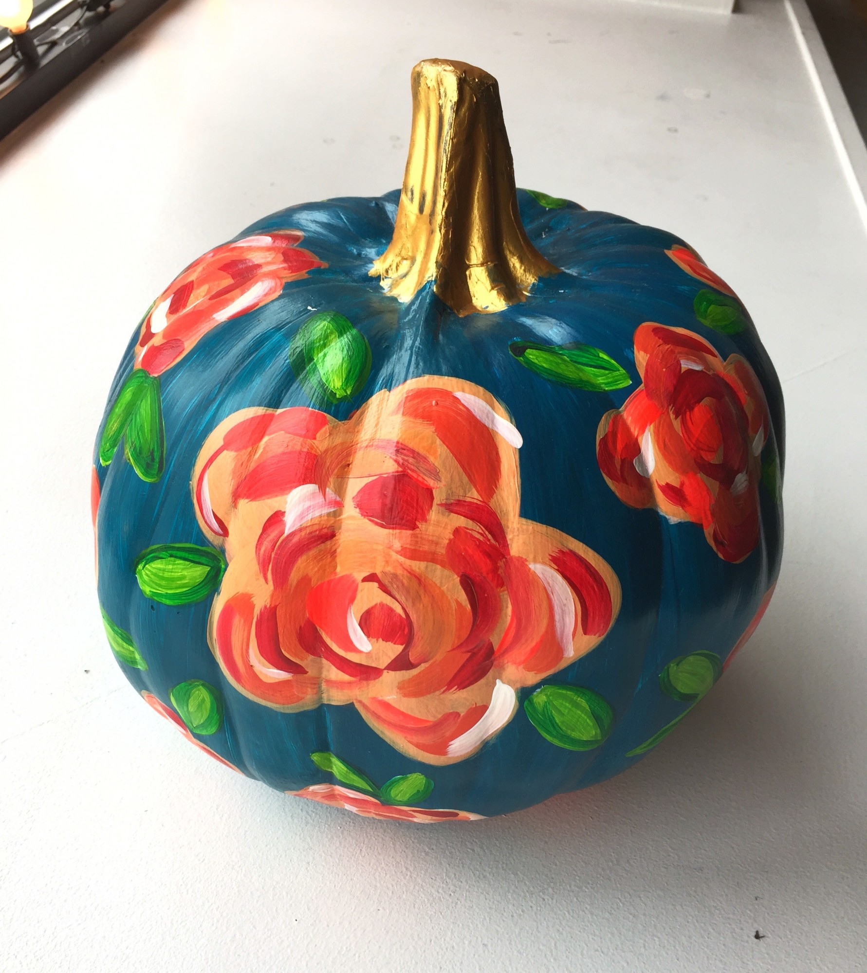 Floral Pumpkin - Wine-down Wednesday Downtown GR