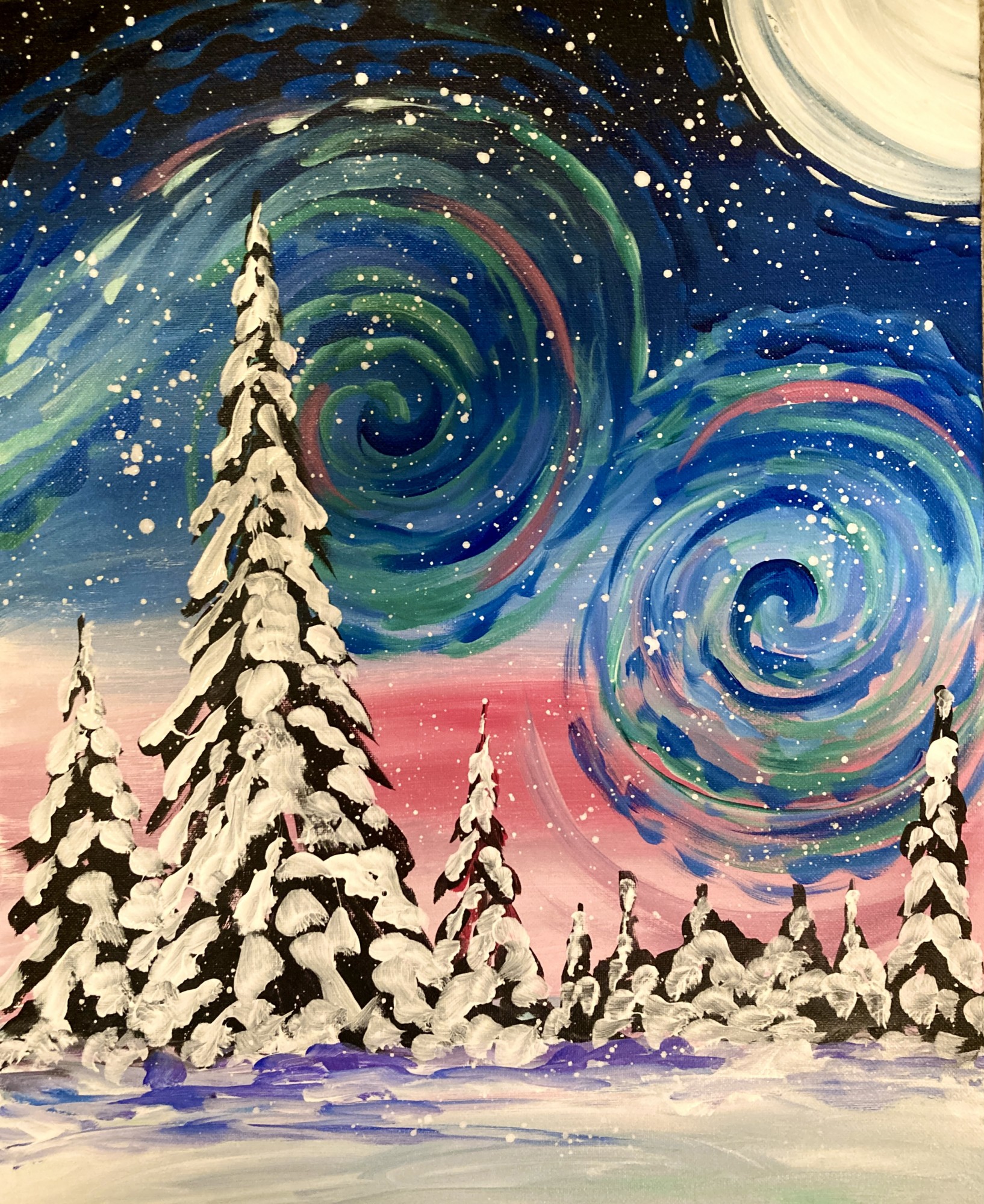 Whimsical Winter Wonderland 3pm SPECIAL $35