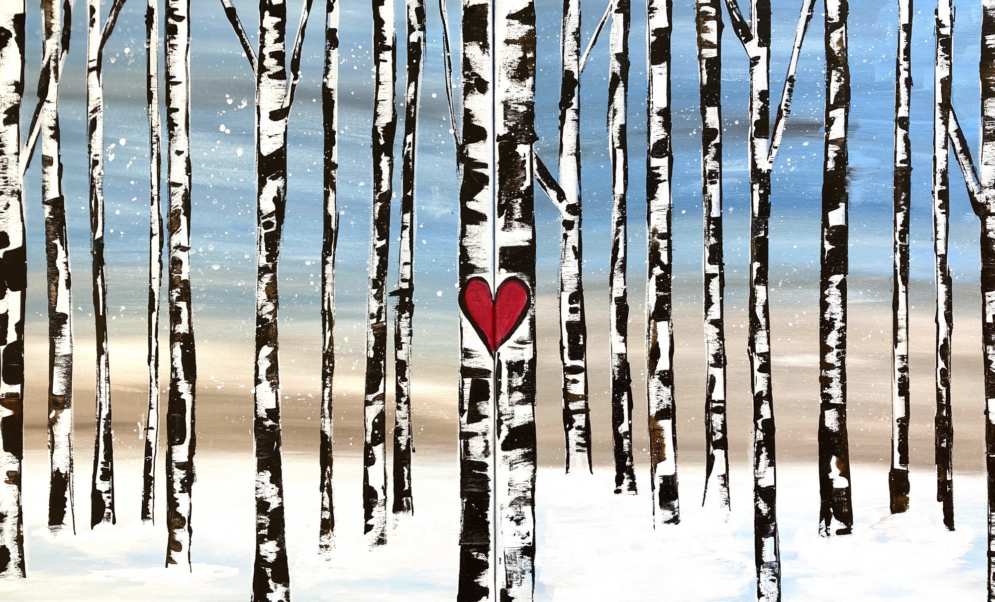 Winter Birch Date Night $30