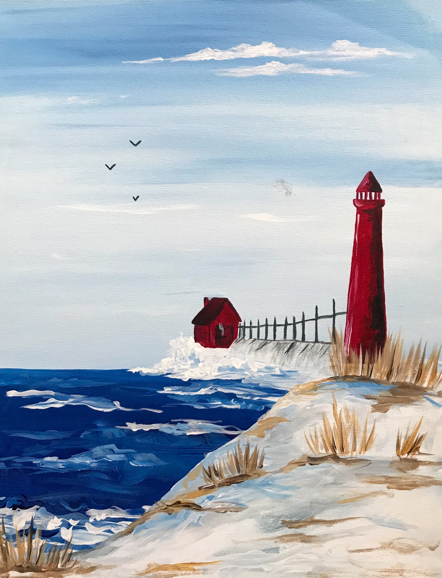 Winter Lighthouse