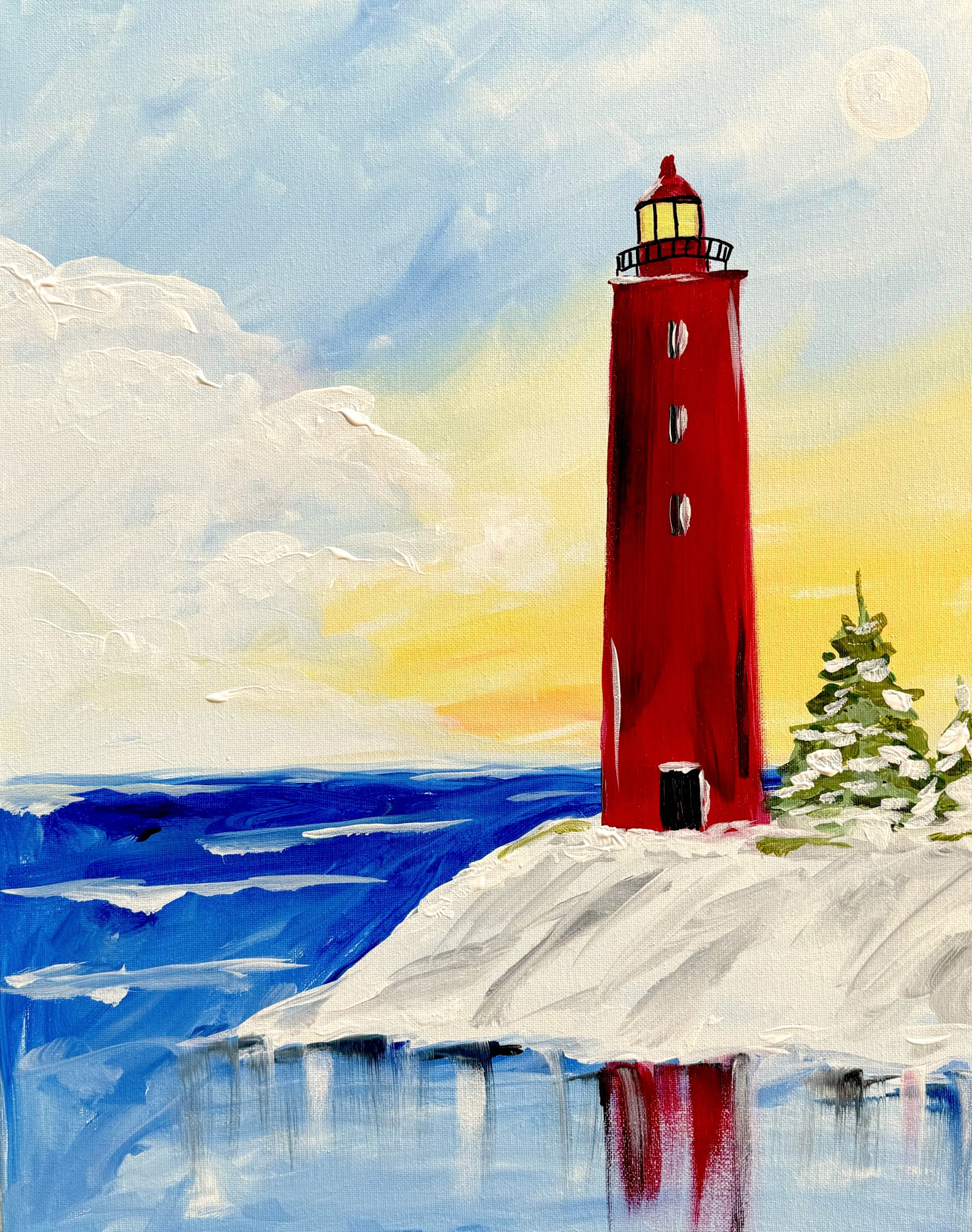 Winter Lighthouse 