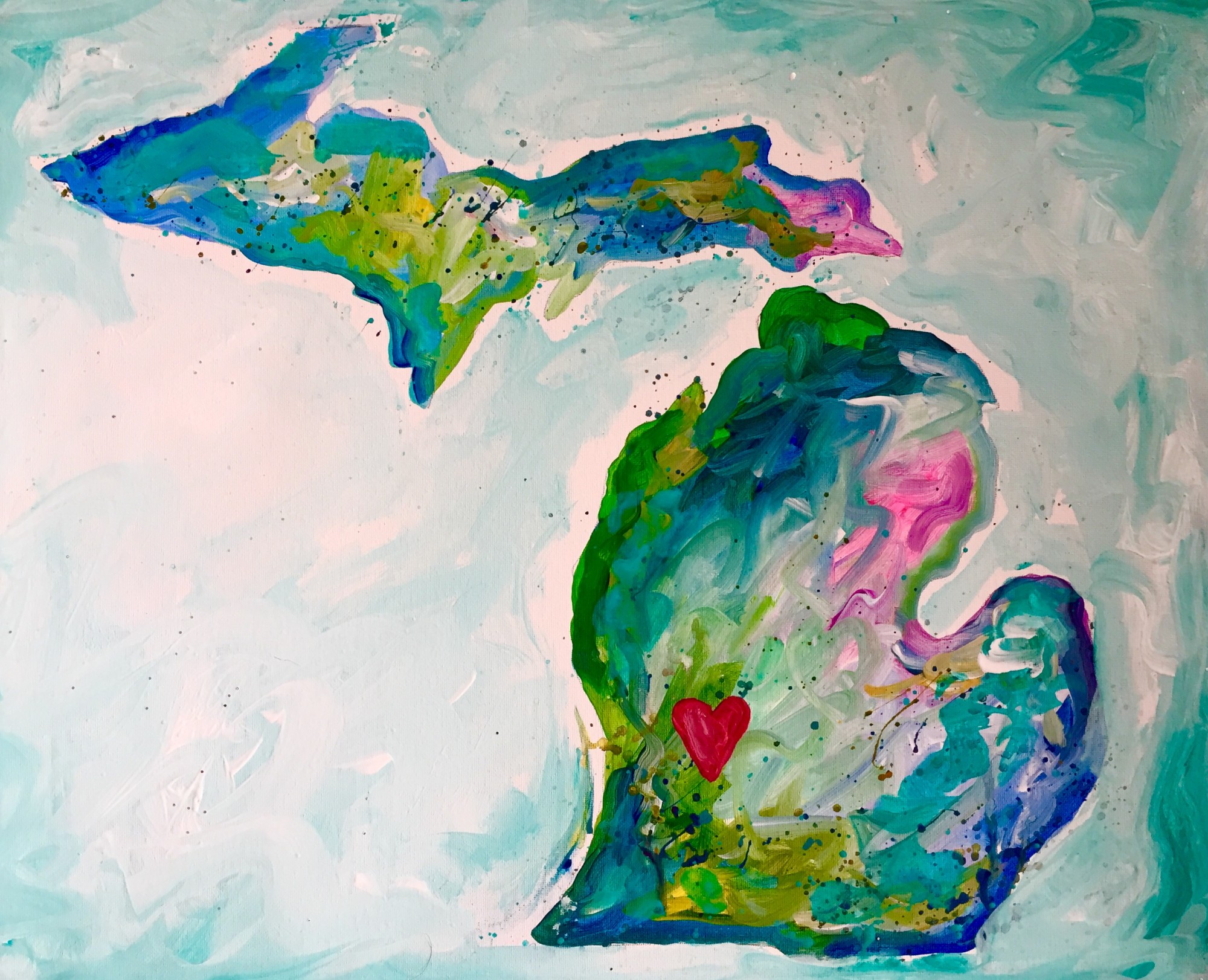 Michigan Love! Saturday Special! $30 - In Studio