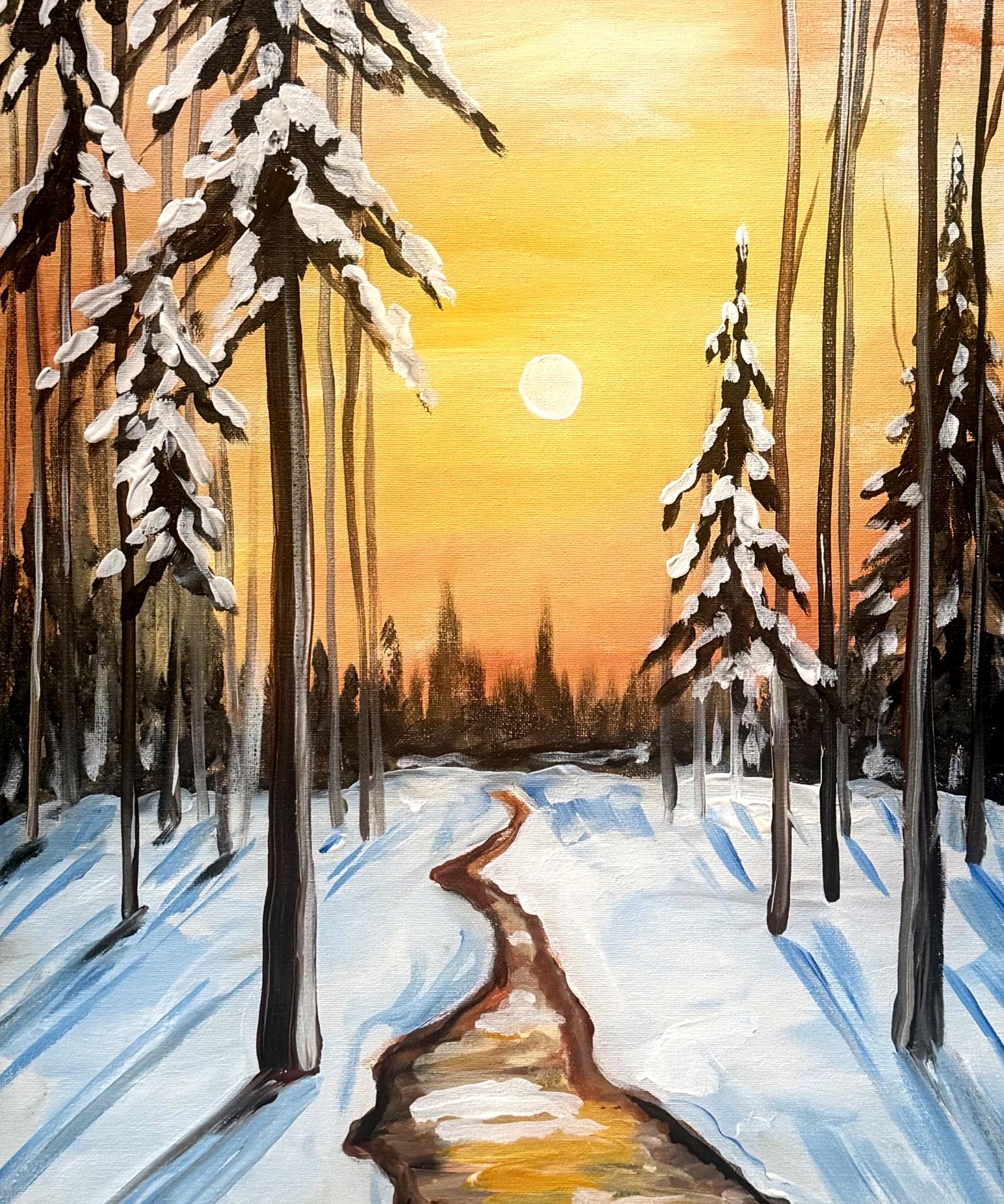 Michigan Winter Landscape
