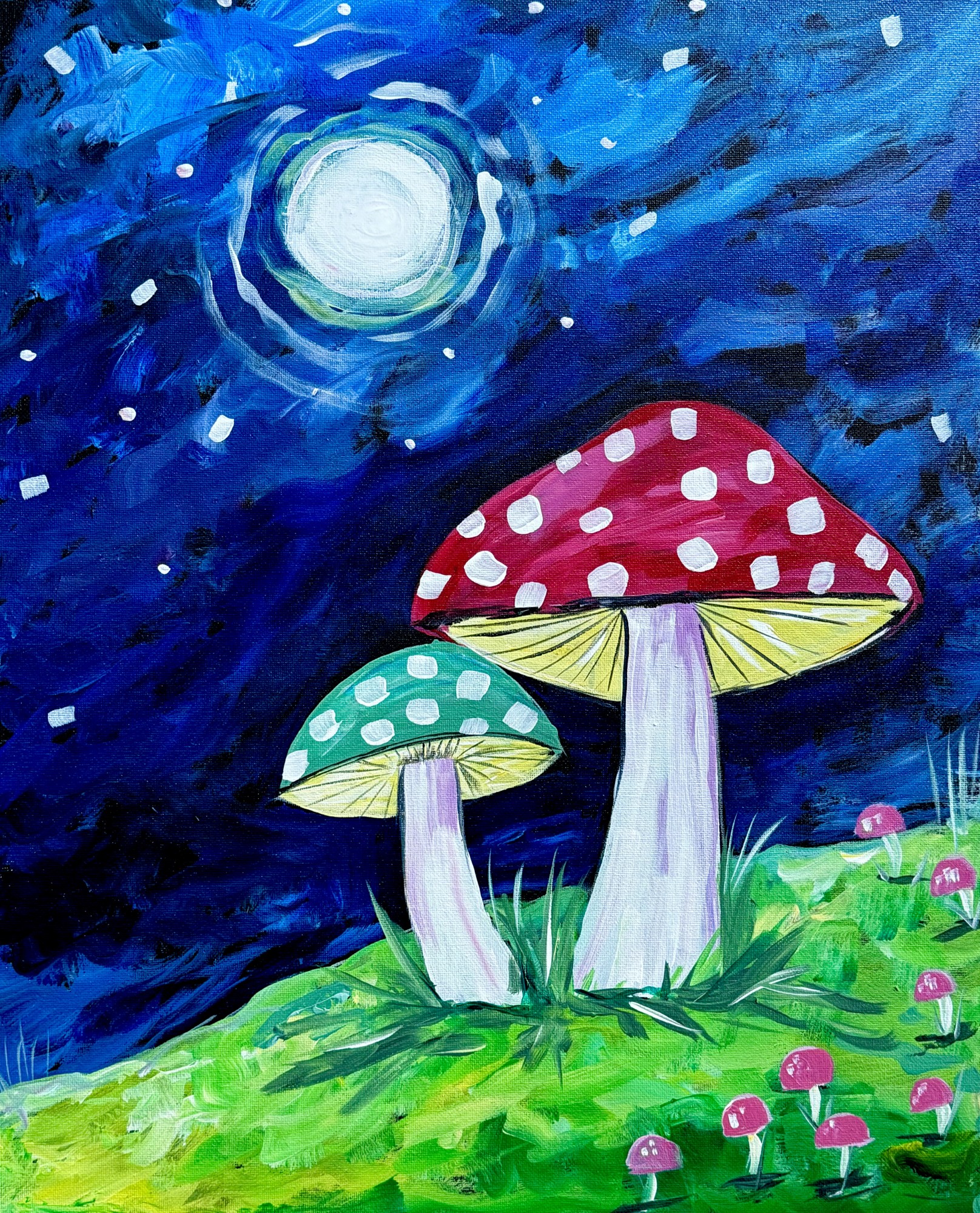 Midnight Mushrooms