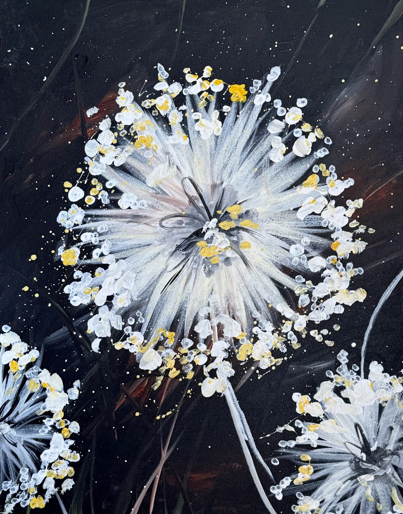Midnight Garden Dandelions