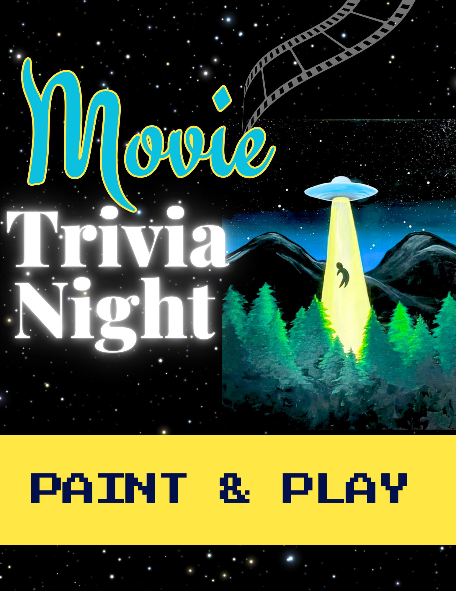 MOVIE TRIVIA NIGHT - Paint & Play! 