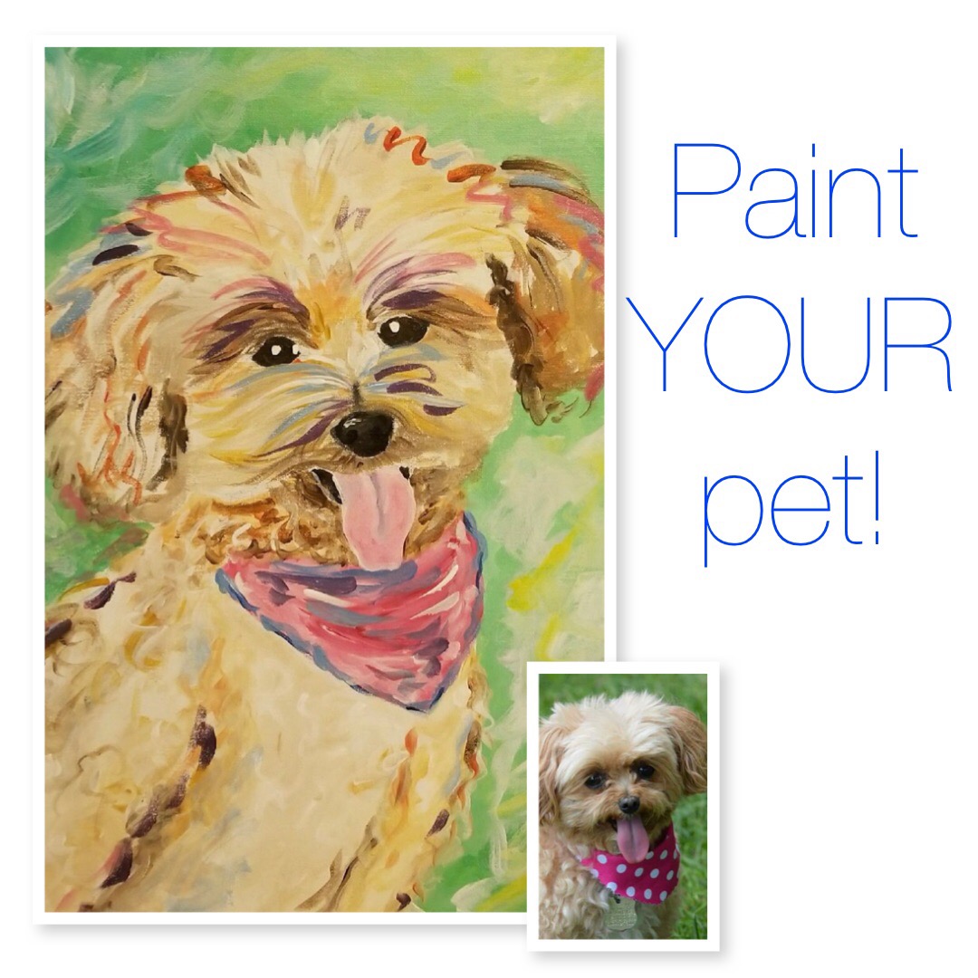 Paint Your Pet - Custom Pet Painting Workshop Downtown GR