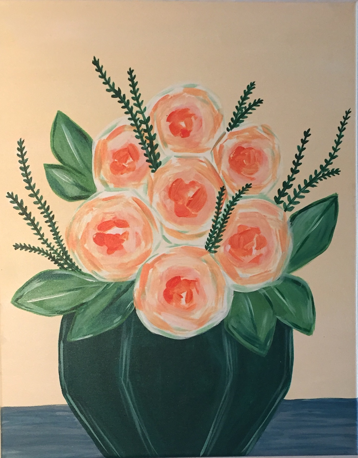 Just Peachy Vase - EGR Gaslight Village