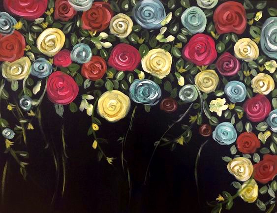 Roses - In studio $25 WineDown Wednesday!