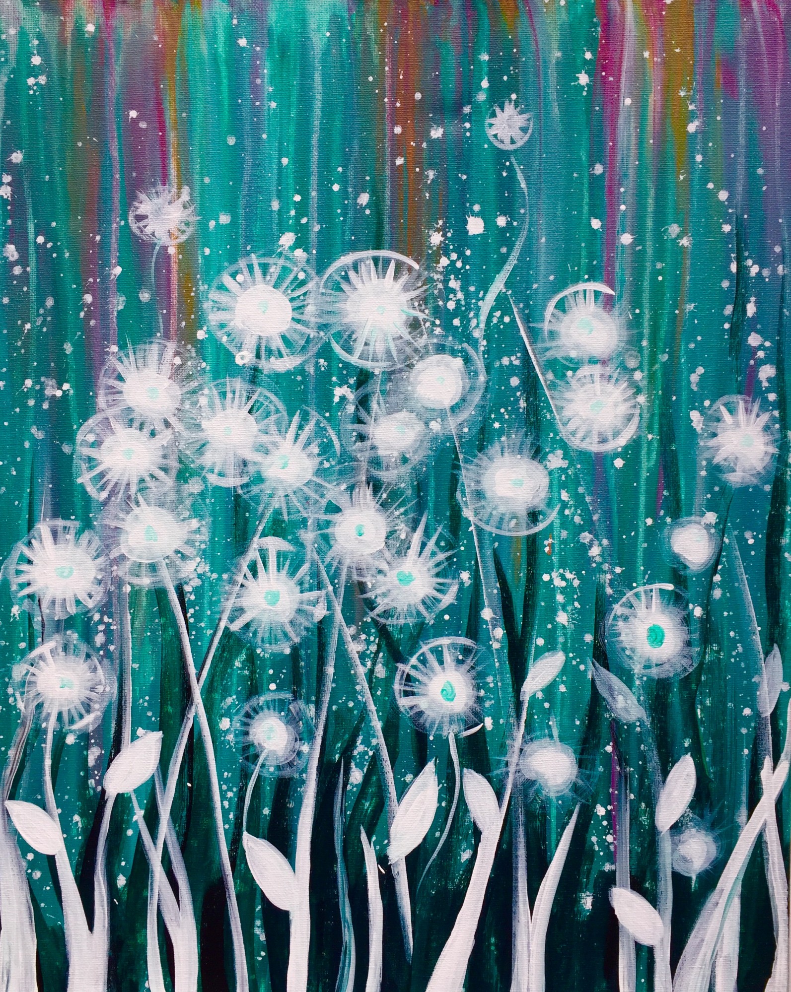 $30 Thursday! Snow Blossoms - In Studio