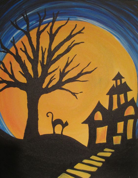 Family Morning!  Spooky Moon - EGR Gaslight Village