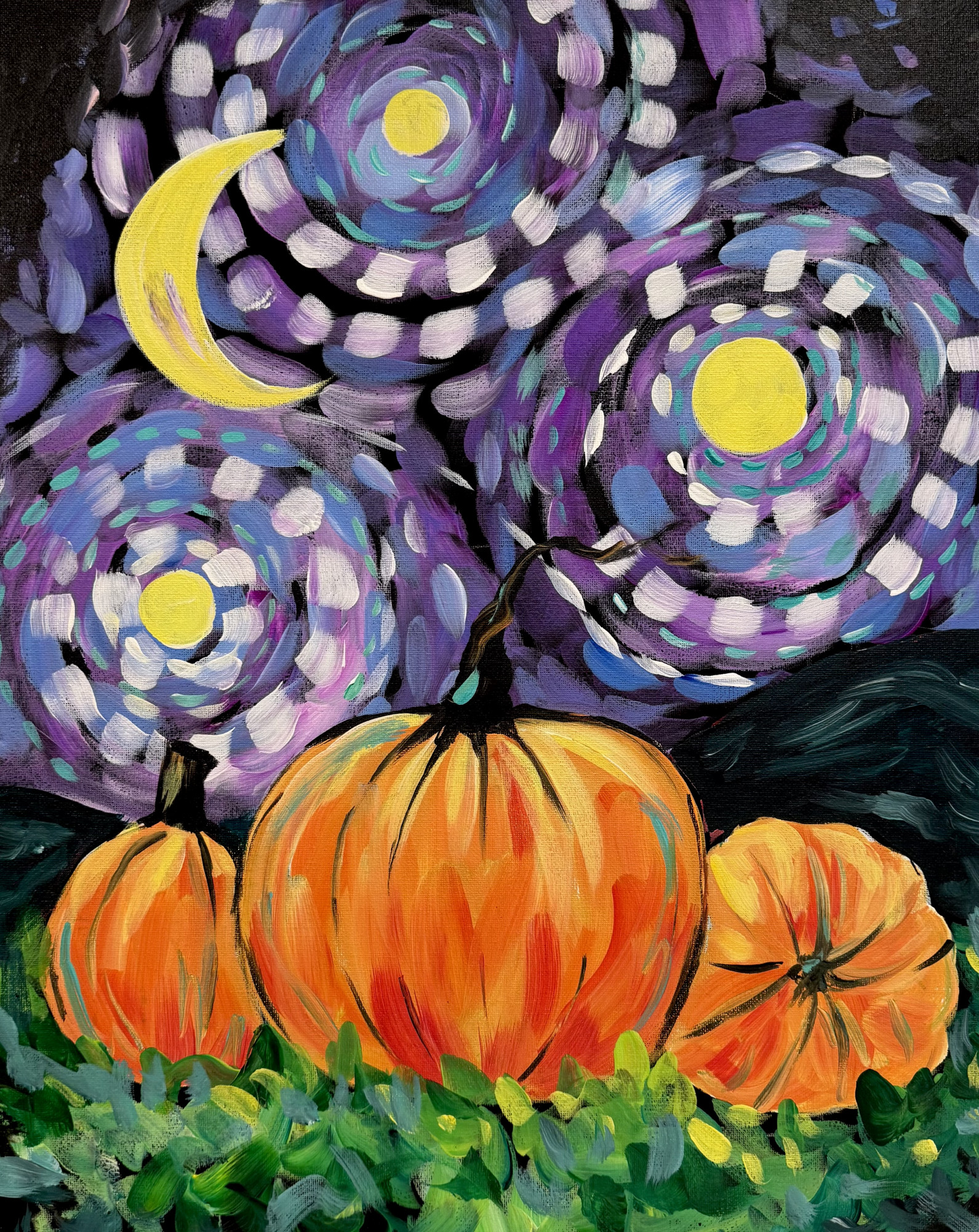 Starry Starry Pumpkin Patch