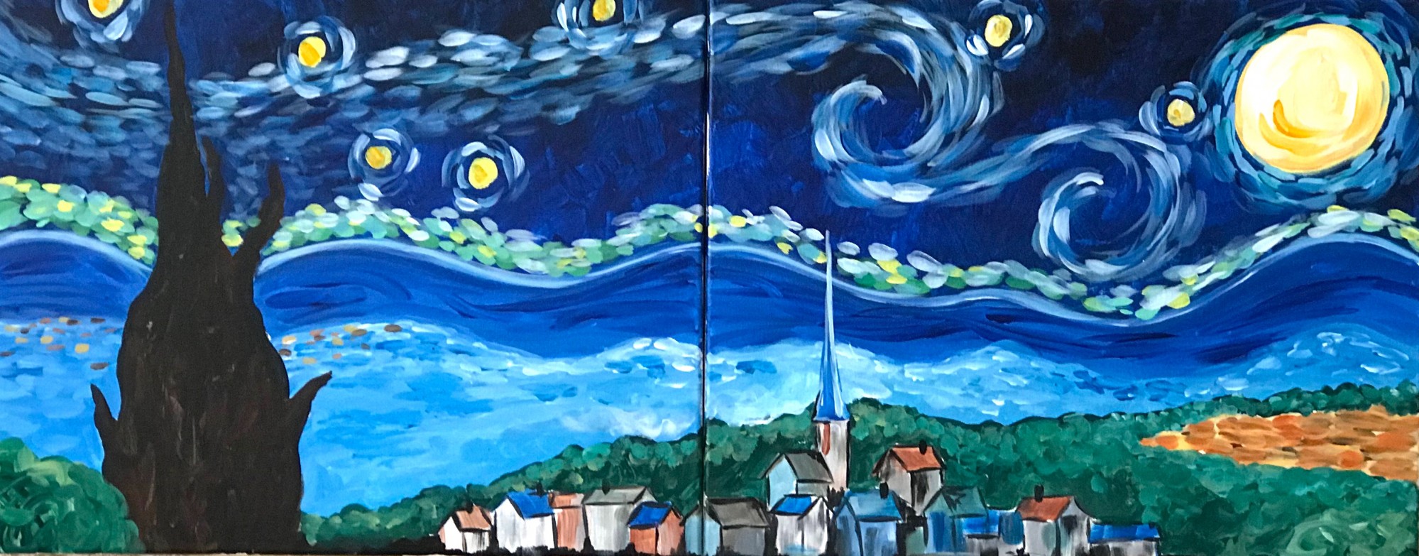 **SOLD OUT** Starry Night DateNight $25! - In Studio