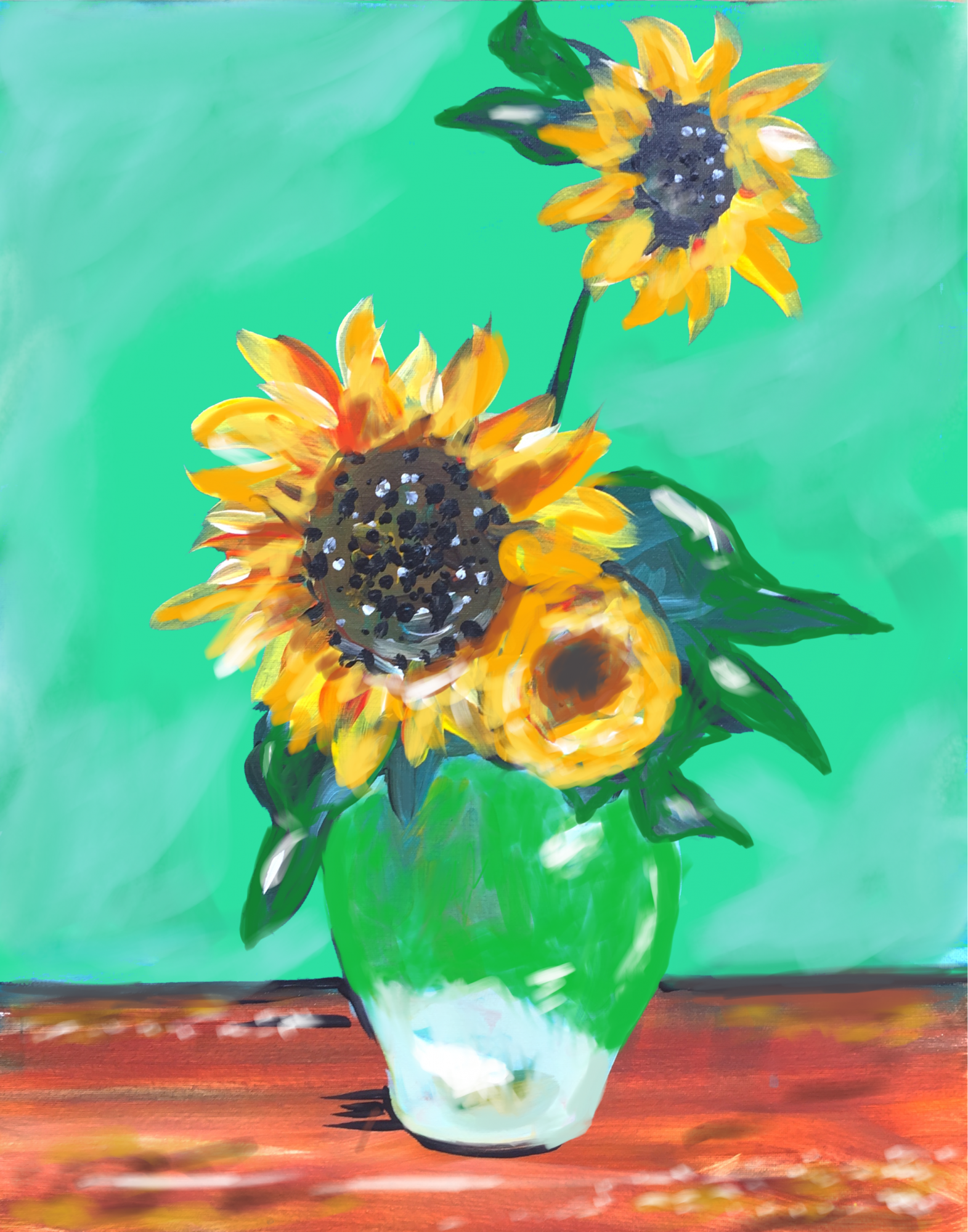 Van Gogh Sunflowers