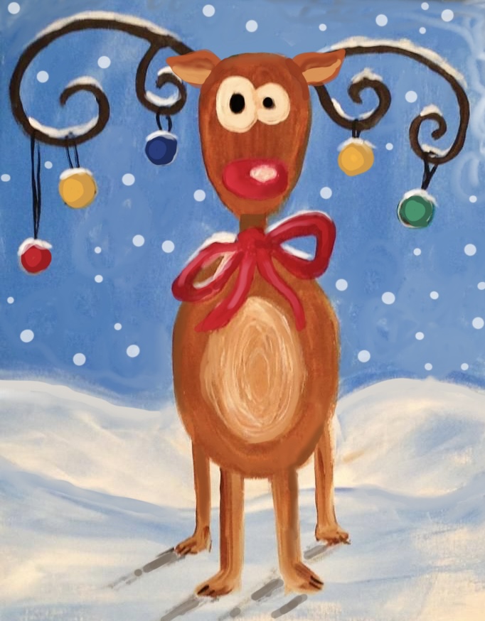 Sunday FUNday! Rudolph the Reindeer $35