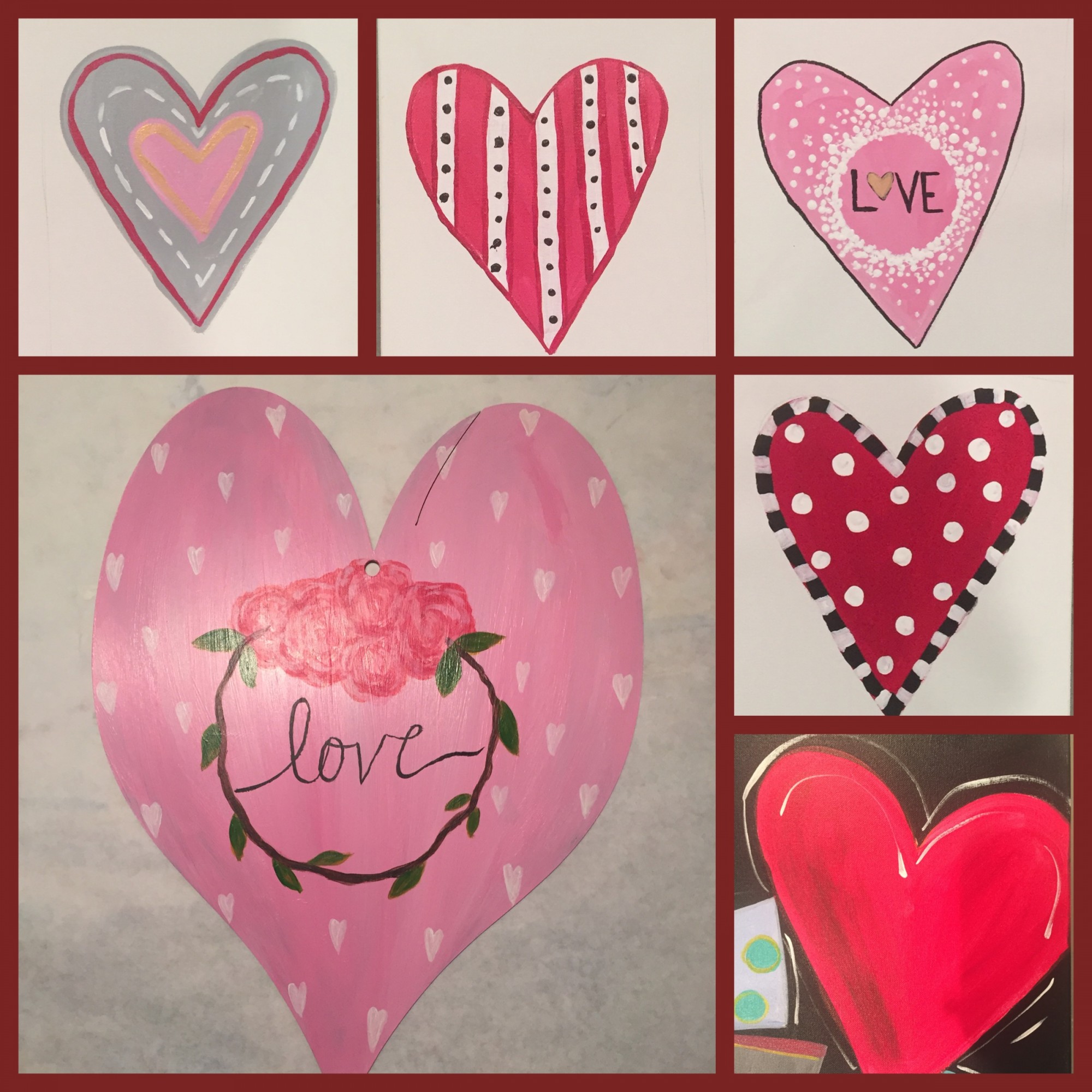Metal Heart Wall/Door Hanging
