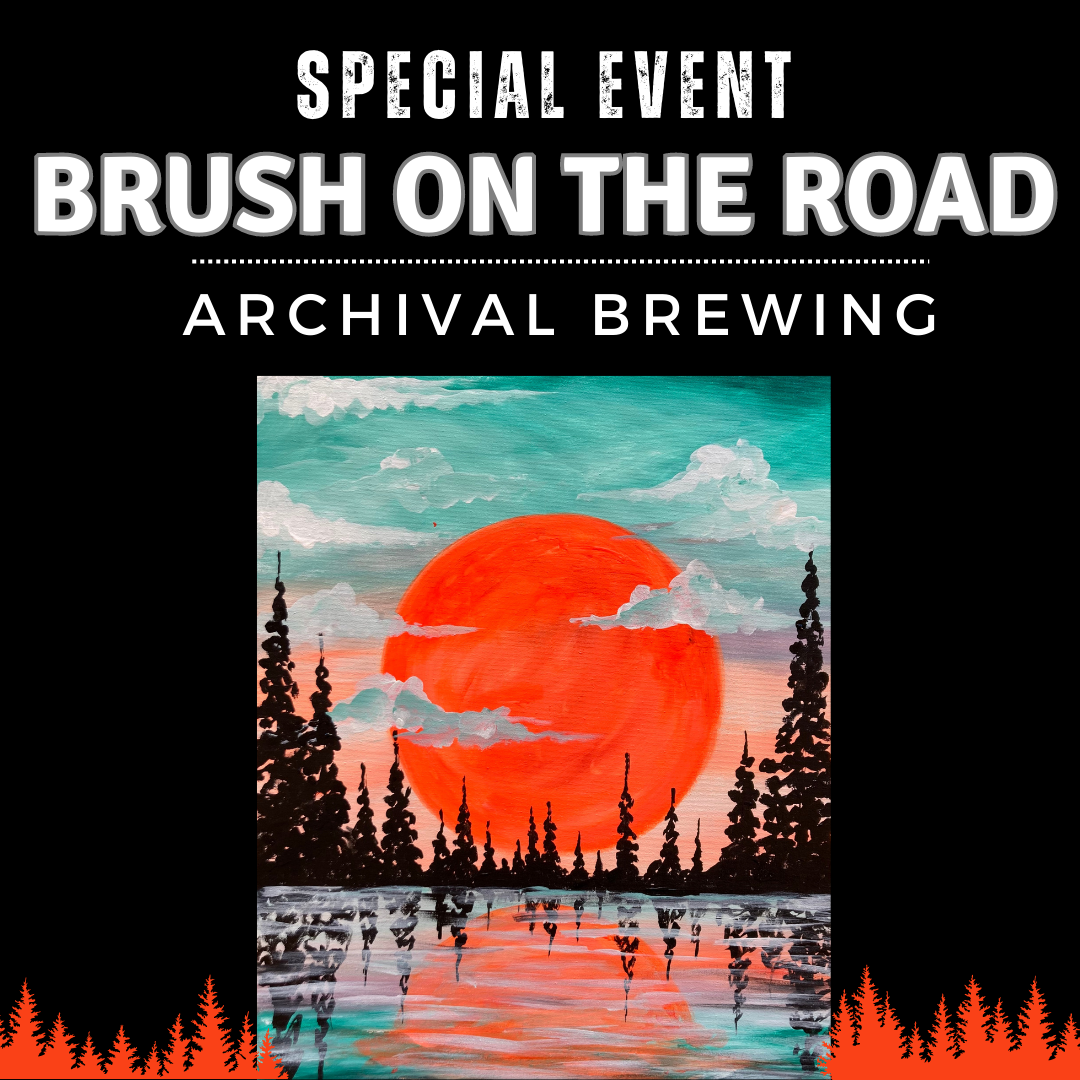 Brush on the Road! Harvest Moon Paint Night at Archival Brewing