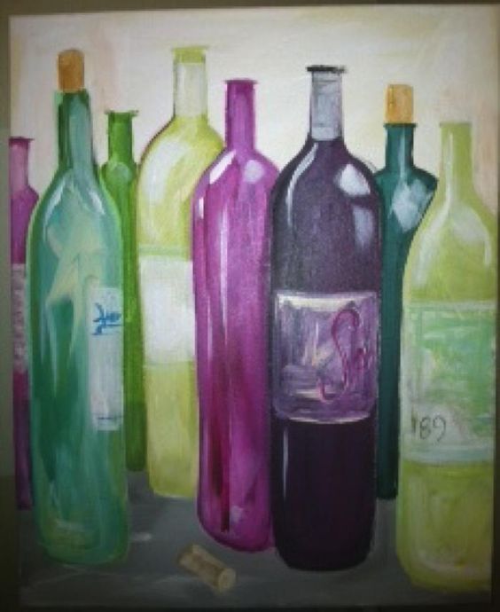 Wine Bottles - Downtown GR - ONLY $25 - WINE DOWN WEDNESDAY