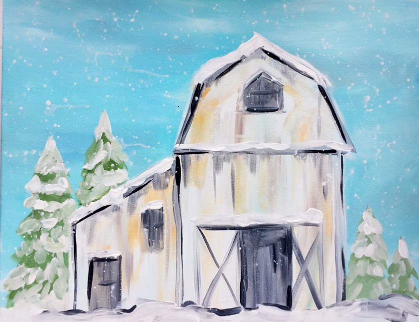 Winter White Barn  - Downtown Grand Rapids